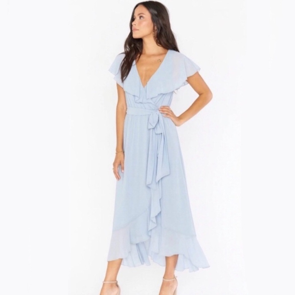 Show Me Your Mumu - Jess Ruffle Midi Dress (size XXL)